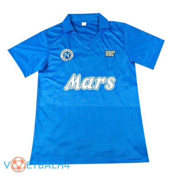 SSC Napoli Retro thuis jersey blauw 1988-1989