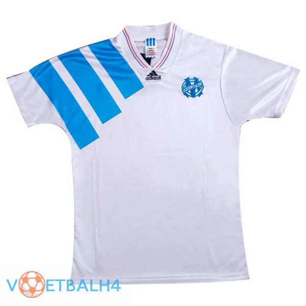 Marseille OM Retro thuis jersey wit 1992-1993