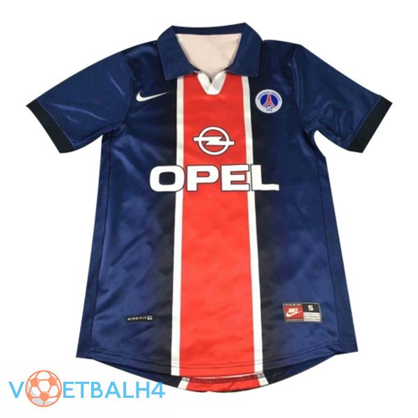 Paris PSG Retro thuis jersey blauw 1998-1999