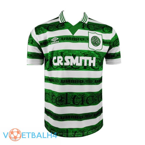 Celtic FC Retro thuis jersey groente wit 1995-1997