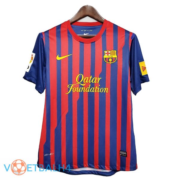 FC Barcelona Retro thuis jersey rood blauw 2011-2012