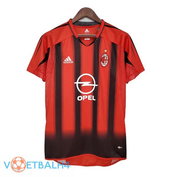 AC Milan Retro thuis jersey rood 2004-2005