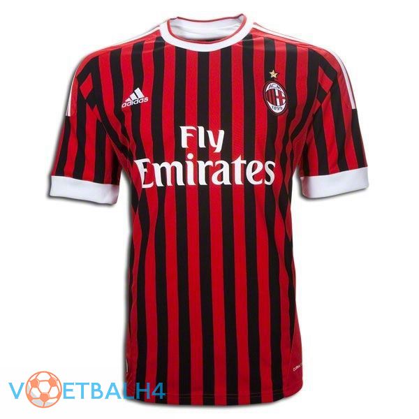 AC Milan Retro thuis jersey rood 2011-2012