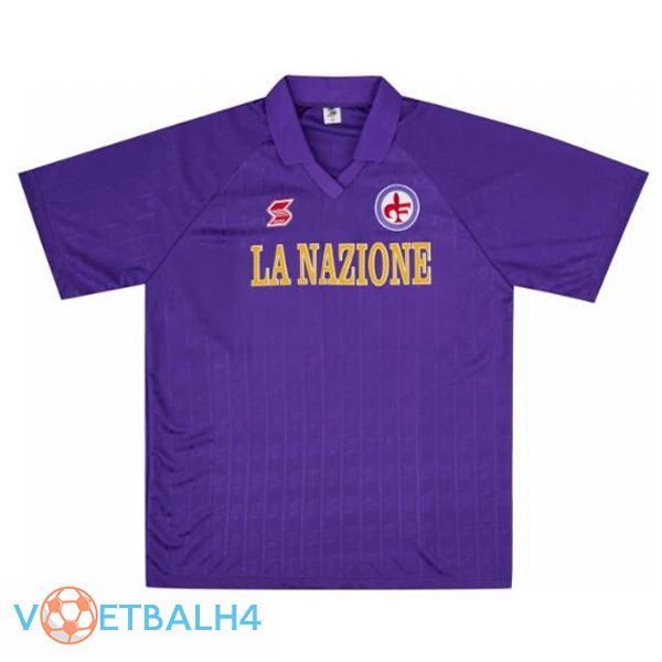 ACF Fiorentina Retro thuis jersey paars 1989-1990