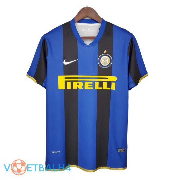 Inter Milan Retro thuis jersey blauw 2008-2009