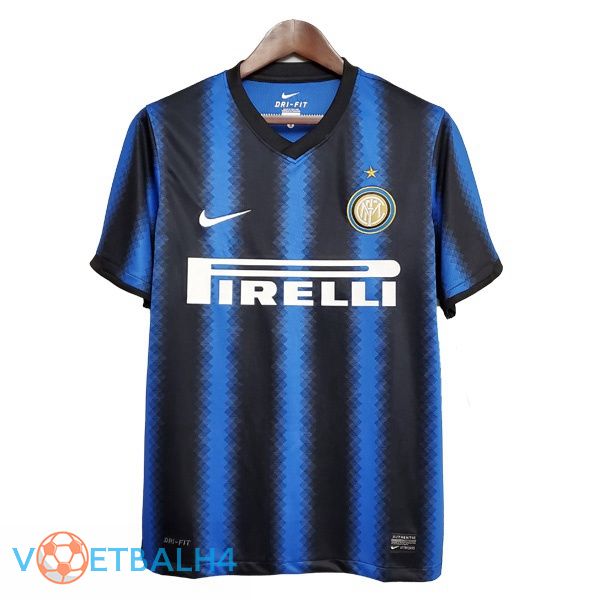 Inter Milan Retro thuis jersey blauw 2010-2011