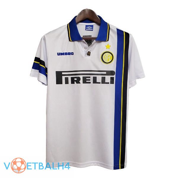 Inter Milan Retro uit jersey wit 1997-1998