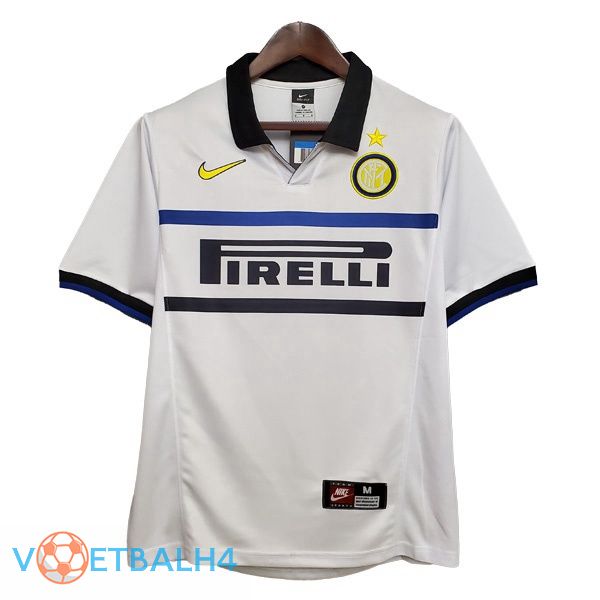 Inter Milan Retro uit jersey wit 1998-1999