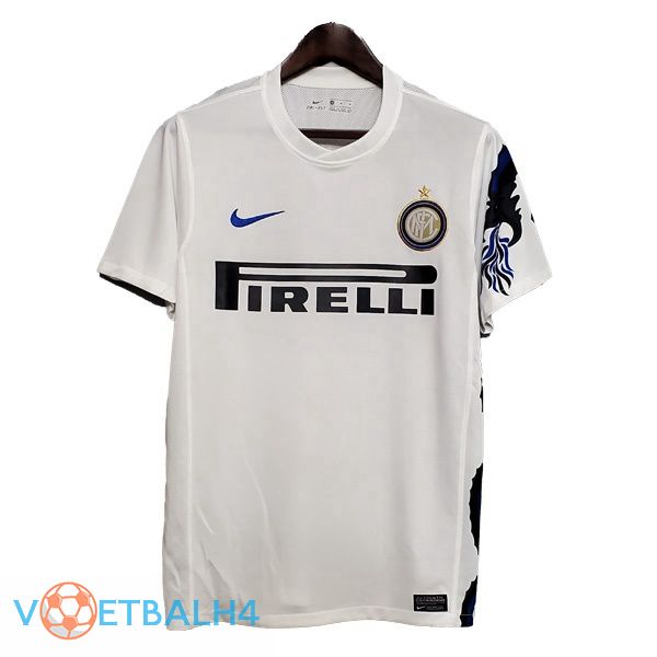 Inter Milan Retro uit jersey wit 2010-2011