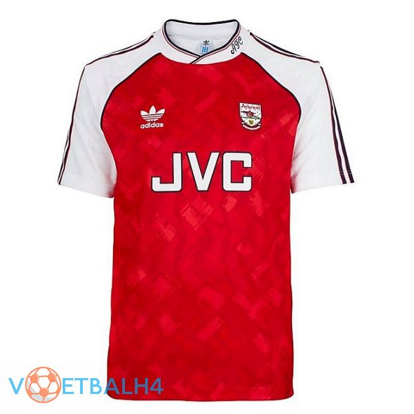 Arsenal Retro thuis jersey rood 1990-1992