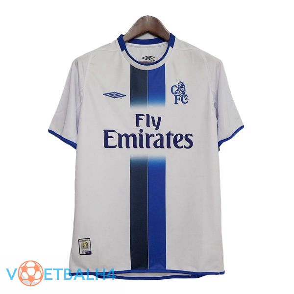 FC Chelsea Retro uit jersey wit 2003-2005