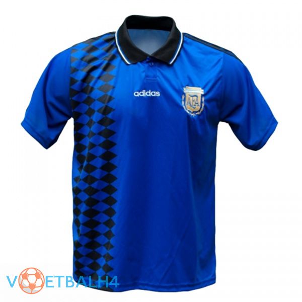 Argentinië Retro uit jersey blauw 1994 wereldbeker