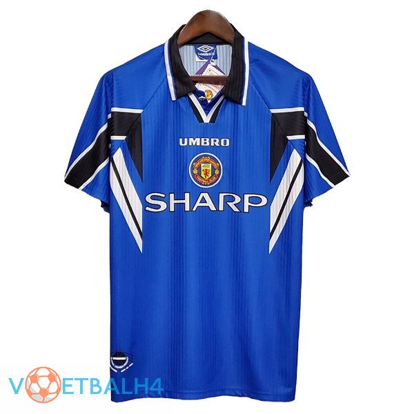 Manchester United derde jersey Retro blauw 1996-1997