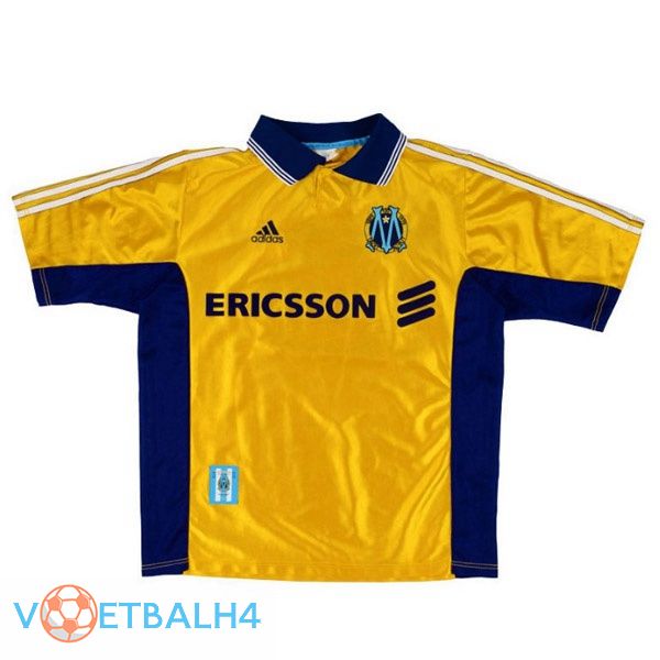 Marseille OM Retro uit jersey geel 1998-1999