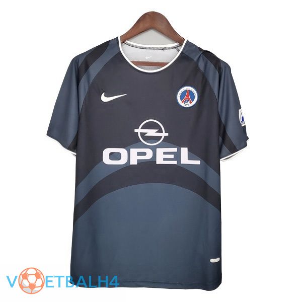 Paris PSG derde jersey Retro blauw 2001-2002