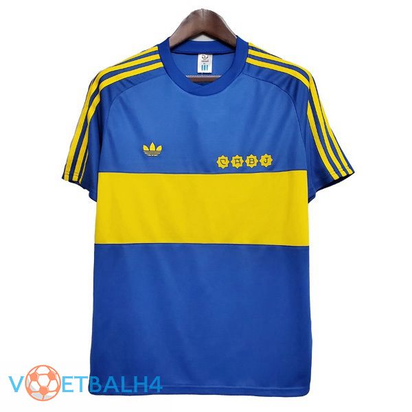 Boca Juniors Retro thuis jersey blauw 1981