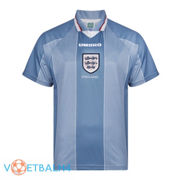 Engeland Retro uit jersey blauw 1996