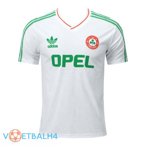 Ireland Retro uit jersey wit 1990