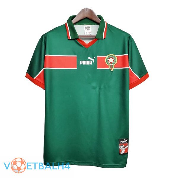 Maroc Retro thuis jersey groente 1998