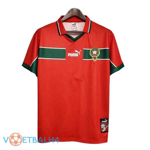 Maroc Retro uit jersey rood 1998