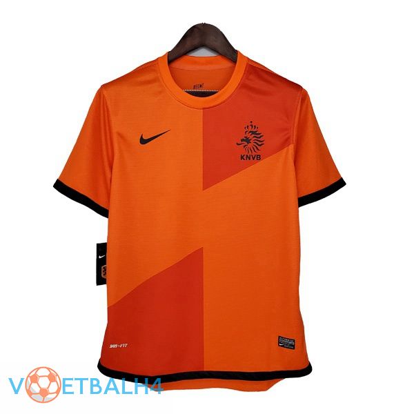 Nederland Retro thuis jersey oranje 2012