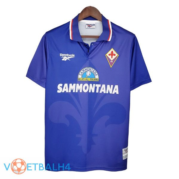 ACF Fiorentina Retro thuis jersey blauw 1995-1996