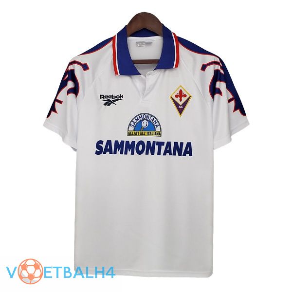 ACF Fiorentina Retro uit jersey wit 1995-1996