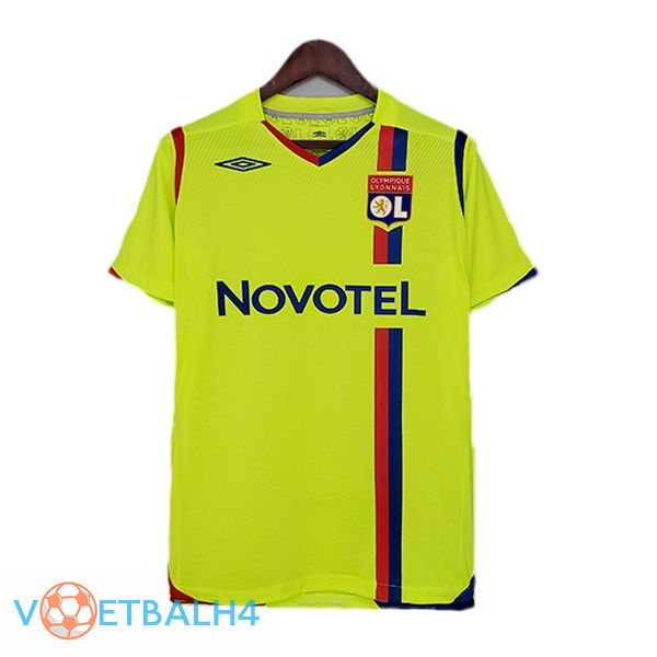 Lyon OL Retro uit jersey geel 2008-2009