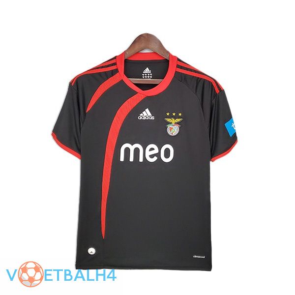 S.L Benfica Retro uit jersey zwart 2009-2010