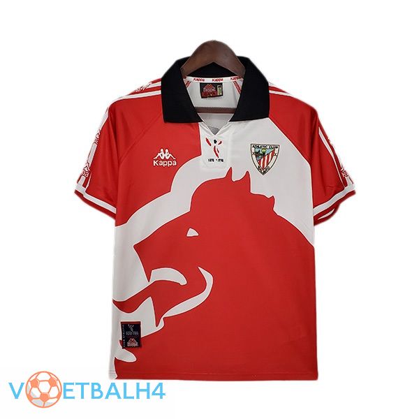 Athletic Bilbao Retro thuis jersey rood 1997-1998