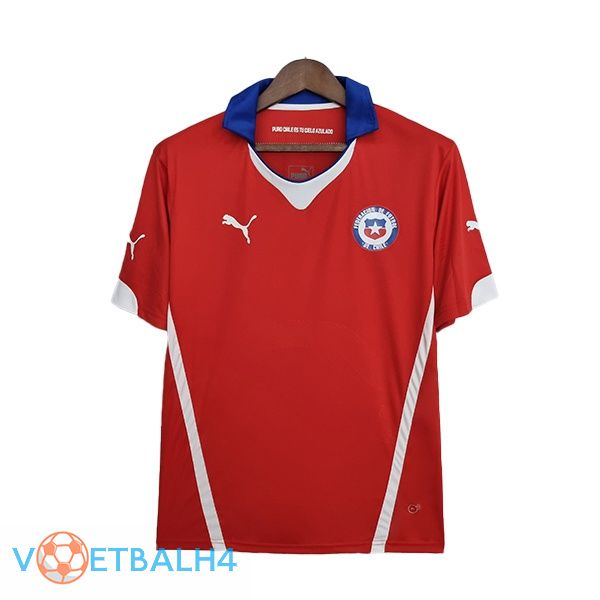 Chile Retro thuis jerseys rood 2014