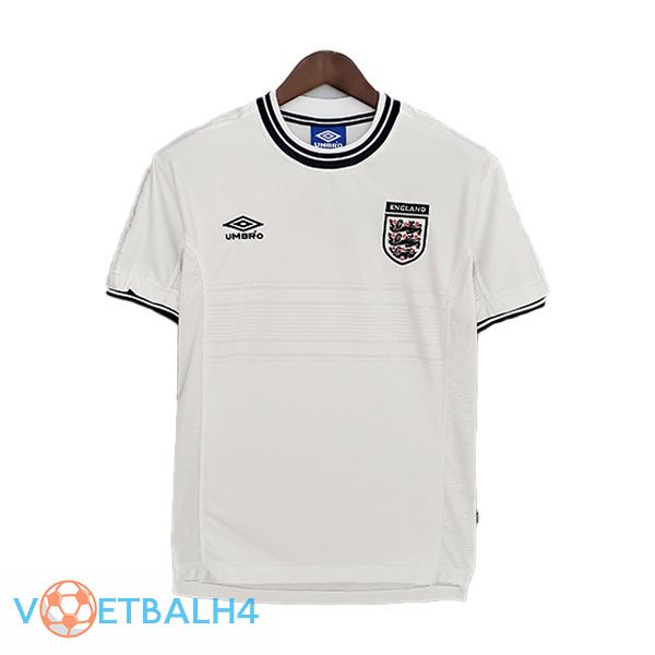 Engeland Retro thuis jerseys wit 2000