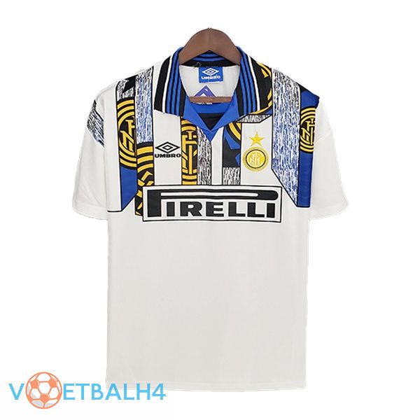 Inter Milan Retro uit jerseys wit 1996-1997