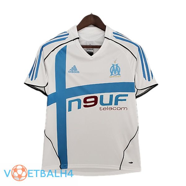 Marseille OM Retro thuis jerseys wit 2005-2006