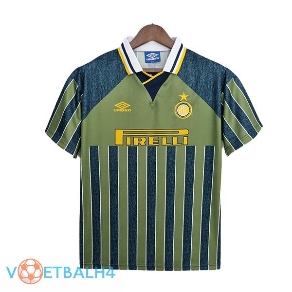 Inter Milan Retro uit groente jersey 1995-1996