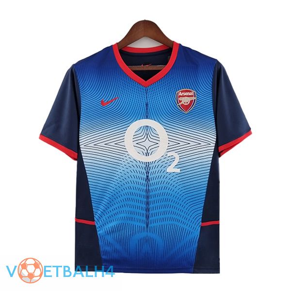 Arsenal jersey uit Retro blauw 2002-2004