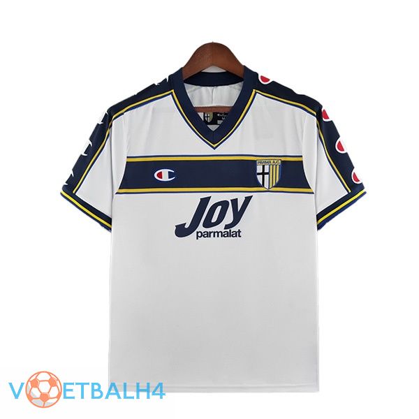 Parma Calcio jersey uit Retro wit 2001-2002