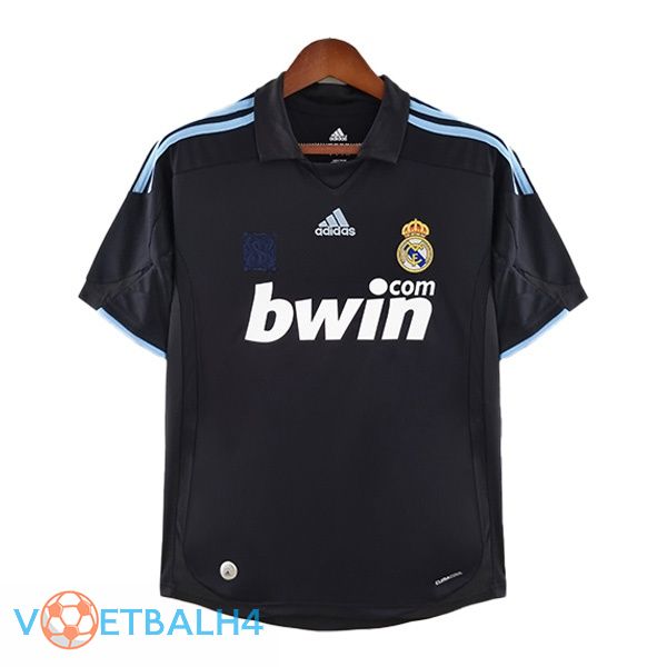 Real Madrid jersey uit Retro zwart 2009-2010