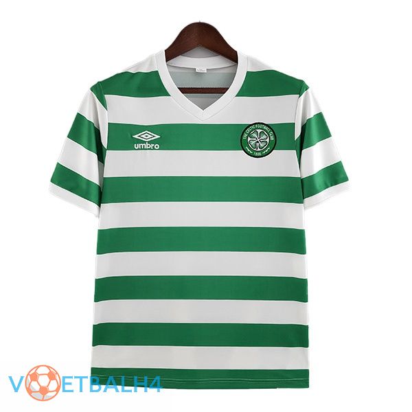 Celtic FC jersey Retro thuis groente wit 1980-1981