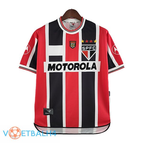 Sao Paulo FC jersey Retro jersey uit rood 2000