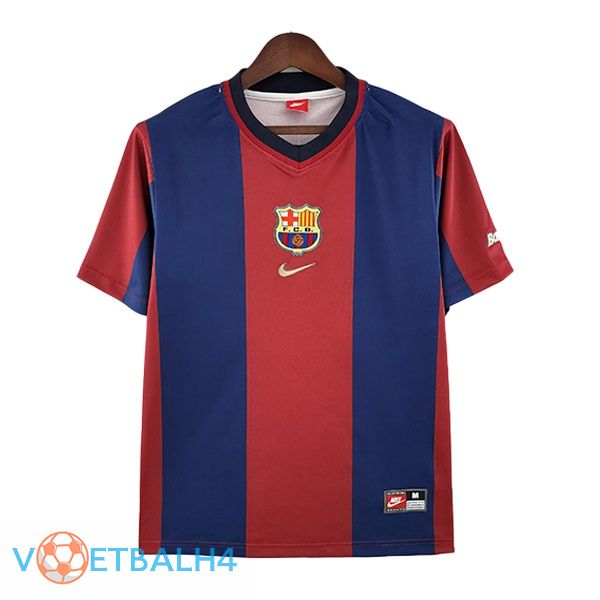 FC Barcelona jersey Retro thuis blauw rood 1998-1999