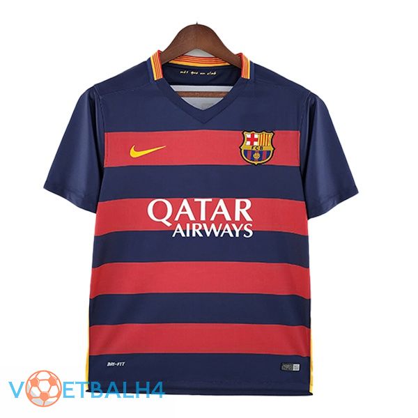 FC Barcelona jersey Retro thuis blauw rood 2015-2016