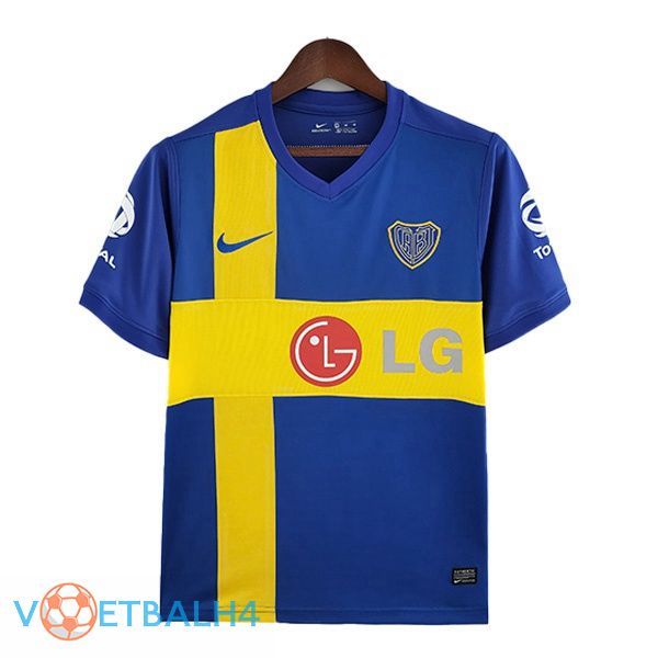 Boca Juniors Retro voetbal jerseys thuis blauw 2009-2010