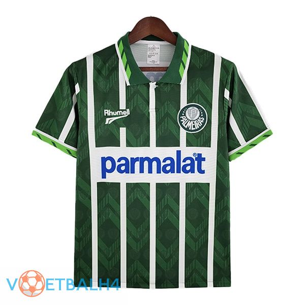 Palmeiras Retro voetbal jersey thuis groente 1996