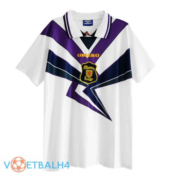 Schotland Retro uit jersey wit 1996