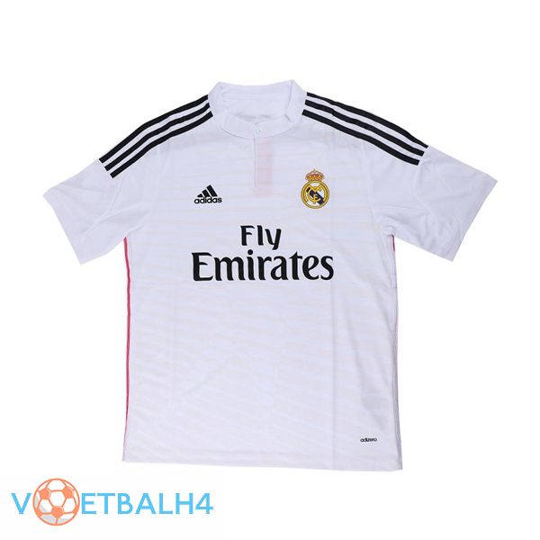 Real Madrid Retro thuis jersey wit 2014-2015