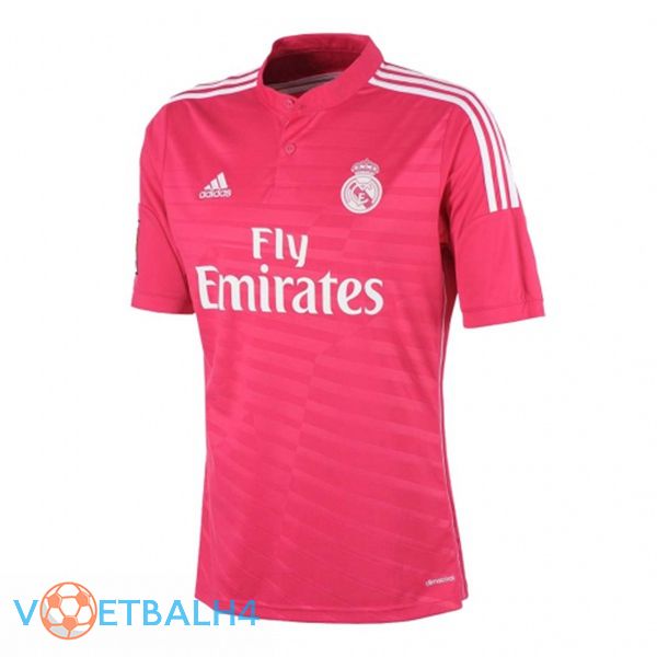 Real Madrid Retro uit jersey Rose 2014-2015