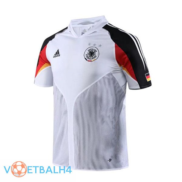 Duitsland Retro thuis jersey wit 2004