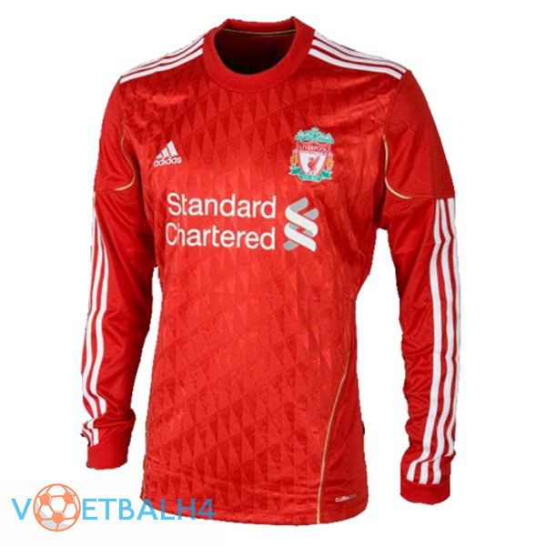 FC Liverpool Retro thuis jersey lange mouwrood 2011-2012