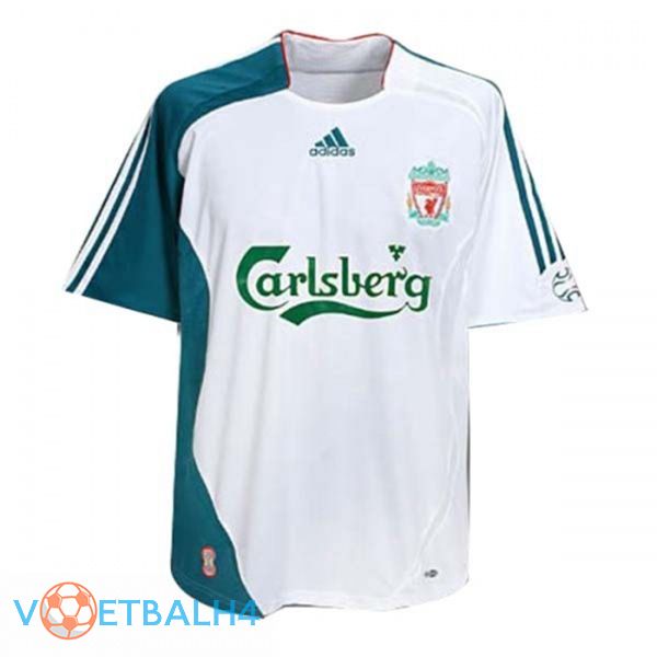 FC Liverpool derde Retro uit jersey wit 2006-2007